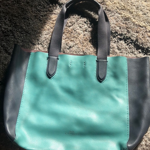 Coach Teal bag - Picture 1 of 4
